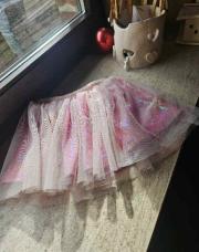 Jupe rose paillettes