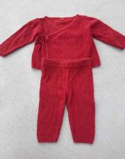 Ensemble rouge 62cm Zeeman