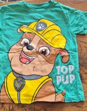 T-shirt ruben vert 4/5ans