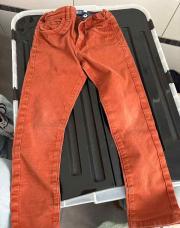 Okaidi pantalon rouille 6 ans 