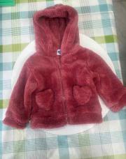 Manteau fourrure cœur 