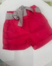 Short rouge 
