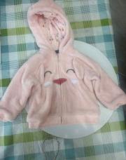 Veste rose lapin 