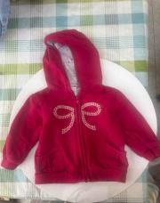 Veste noeud rose 