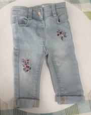 Jeans fleur 