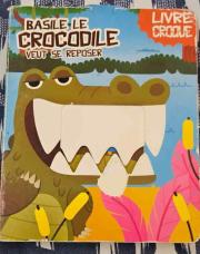 Livre Basile le crocodile