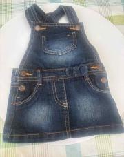 Robe jeans noeud 