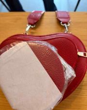Sac coeur  rouge 