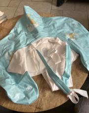 Bouée de piscine + toit solaire taille S 6/12mois