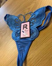 String papillon Bleu s/m
