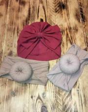 Bonnet bébé 3 pièce 