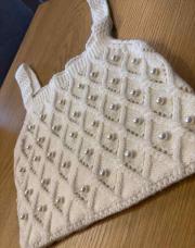 Blouse à parle blanche TU