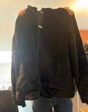 Manteau doudou noir L