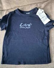 T-shirt extra comme papa 9m 