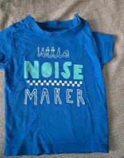 T-shirt bleu 6-9m 