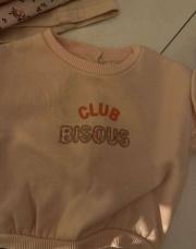 Pull 3M rose « club bisous »