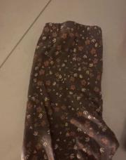 Legging 4A DKNY taupe fleuris 