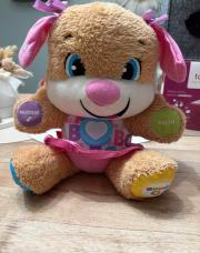 Peluche rose interactive Fisher-Price