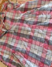 Blouse carreaux okaidi 4 ans 