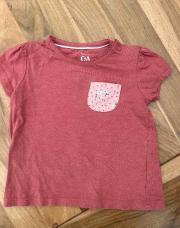 Thee shirt rose C&A 9m