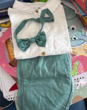 Ensemble short chemise 18mois 