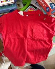 T shirt rouge taille 80