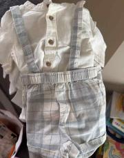 Ensemble short chemise 6mois