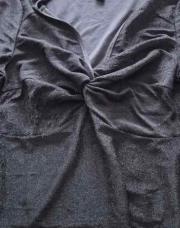 Thee shirt noir a paillette XL