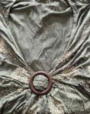 Thee shirt vert a fleur 50/52