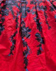 Jupe rougea fleur  44