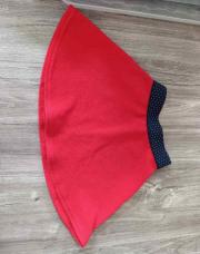 Jupe rouge TQF 4 ans