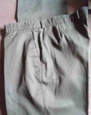 Pantalon homme classique vert