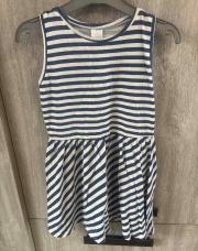 Robe lignée C&A 122cm/7ans
