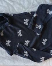 Body gris noeuds H&M 68cm
