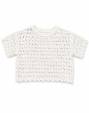 T-shirt en maille 122-128 petite fille 