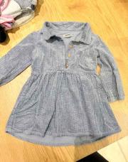 Robe en suédine gris 