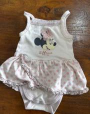 Body jupe Minnie  12-18 mois 