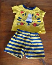 Pyjama short DPAM lion 6 mois 