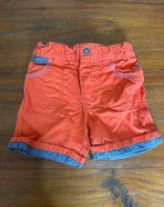 Short orange obaibi 6 mois 