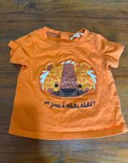 T shirt DPAM jungle orange 6 mois 