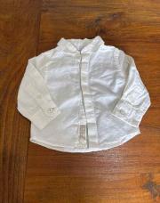 Chemise blanche boboli 6 mois