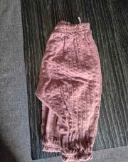 Pantalon léger mauve