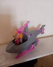 Stella et son hélicoptère pat patrouille 