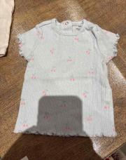 T shirt orchestra bleu cerise 3mois