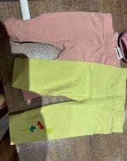 Lots deux leggings 3mois 