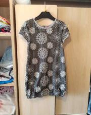 Robe grise a fleur orchestra T6ans