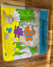 Livre de bain Suzon le poisson 