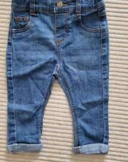 Jean tape à l'œil avec rebord 