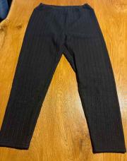 Pantalon noir chaud taille L 
