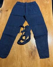 Pantalon bleu marine c&a taille L